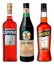 Comprar Promo - Combo 1 Campari + 1 Fernet + 1 Aperol - Mostodivino