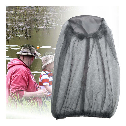 Head Net Mesh Cómodo Screen Net Transpirable Para Gris