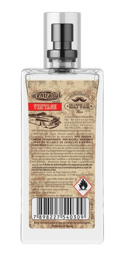 Imagen 2 de 2 de Perfumador Para Auto Natuar Men Vintage Centralsul