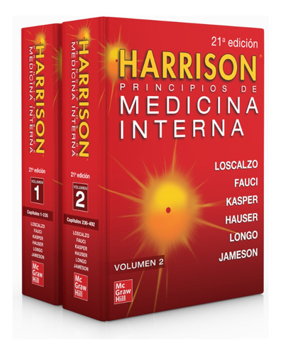 Libro Harrison Principios De Medicina Interna 21 Ava. Ed.