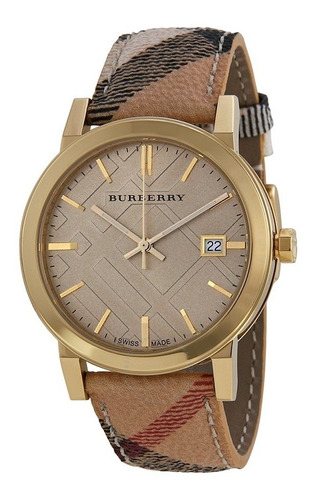 Reloj Burberry Clásica Bu9026 De Acero Inox. P/unisex 