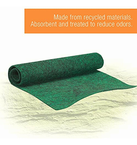 Zilla Zl70054 Reptile Terrarium Bedding Substrate Liner,