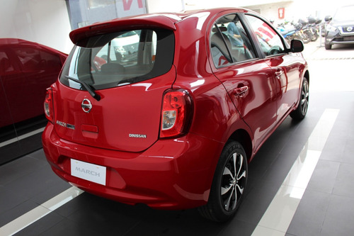 Nissan March Connect Motor 1.6 Modelo 2021 Rojo 5 Puertas