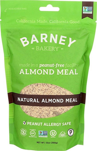 Barney Mantequilla Natural De Almendra De Comidas, 13 Onza