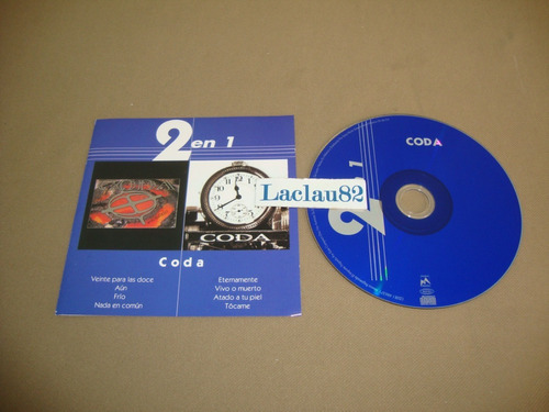 Coda 2 En 1 - 1999 Sony Cd Enciendelo Homonimo 