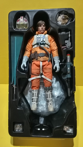 Luke Skywalker Snowspeeder Pilot Hot Toys/sideshow (Usado)