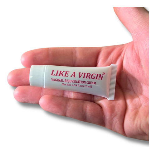 2 Piezas Crema Estrechadora Vaginal Like A Virgin 10ml Sin Sabor