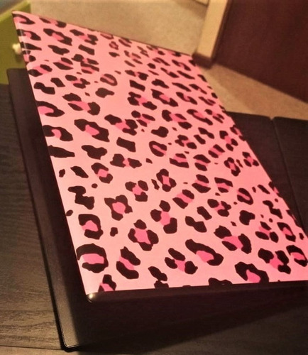 Skin Tapa Notebook Con Medidas Del Cliente-animal Print