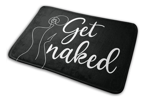 ~? Annalice Get Naked Bath Mats Carpet 15.7 'x 23.5 Pulgadas