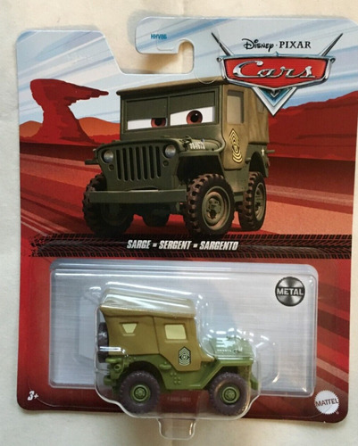 Pixar Cars - Sarge