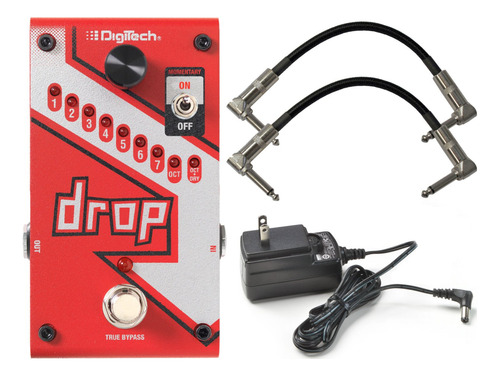 Pedal De Cambio De Tono Digitech Drop Compact Polifonic Drop
