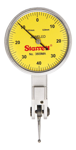 Reloj Palpador Cola De Milano (0,8mm / 0,01mm) - Starrett - 