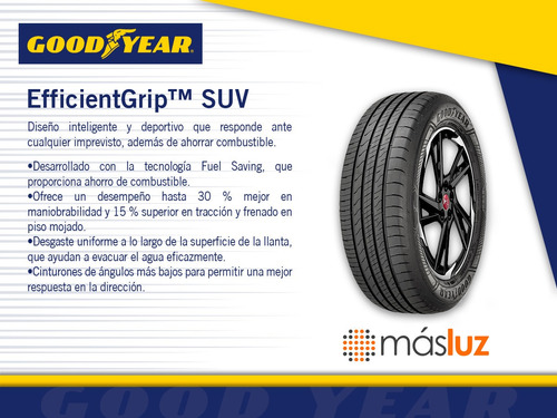 Par Llantas Efficientgrip Suv Goodyear Medida 215/55r17 94v