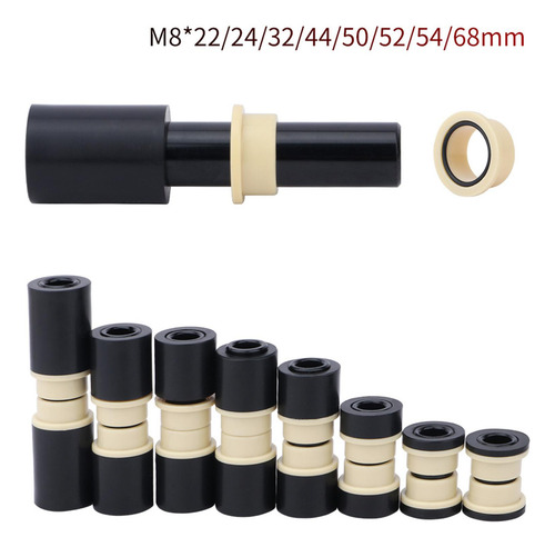 4 Buje De Bicicleta De Montaña Amortiguador De 24 Mm X 8 Mm