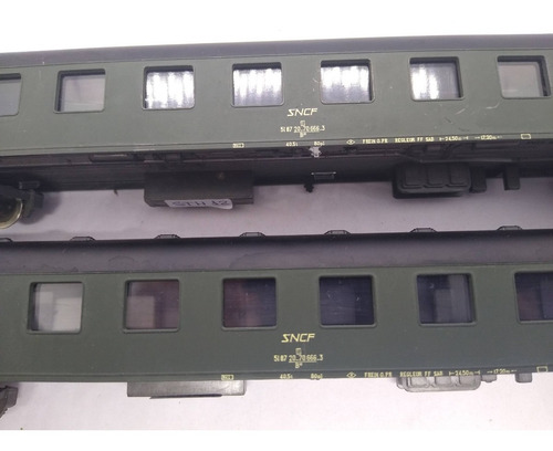 Imagen 8 de 10 de Nico Loco Electrica Bb-8178 Y 2 Coches Rivarossi H0 (sth 12)