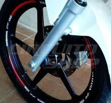 Friso Adesivo Refletivo Roda Moto Rec01 Yamaha Ys Fazer 150
