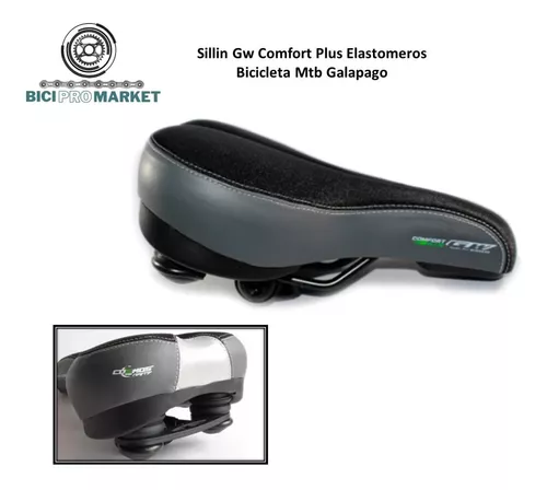 Galapago Sillin Gw Confort Plus En Gel Bicicleta Mtb Silla