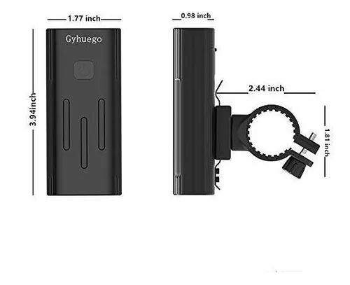 Luz Gyhuego Bike Light Usb Recargable 4000 L menes Luces D