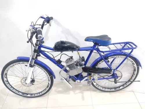 Bicicleta Azul Motorizada 80cc Aro 26, Produto Masculino Bicicleta Nunca  Usado 77256613