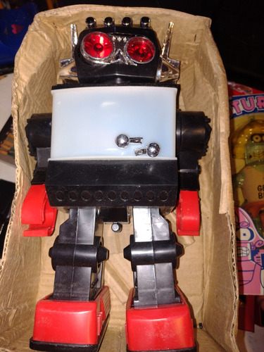 Robot Saturno Robot Vintage Juguete Usado Figura Colección 