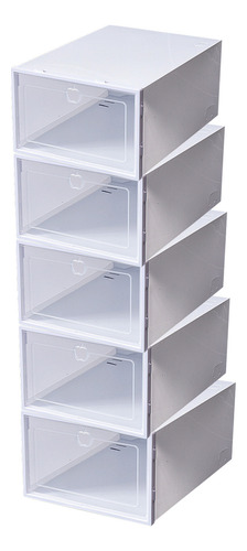 Cajón Plegable Para Zapatos, Transparente, Engrosado, Tipo C