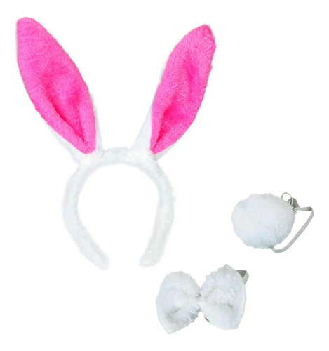 Conjunto De Disfraz De Conejo De Pascua B Con Orejas, Diadem