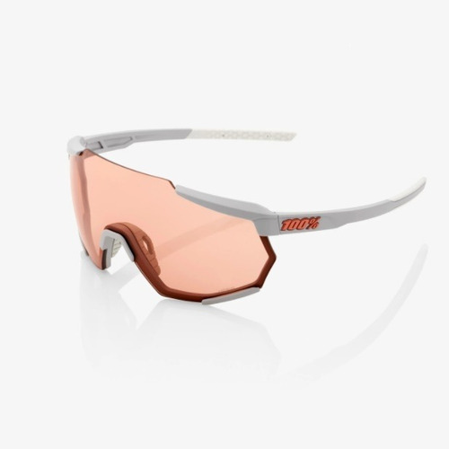 Óculos 100% Racetrap Stone Grey - Coral Lens