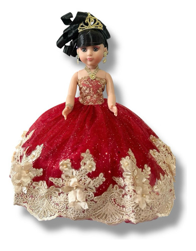 Muñeca Quinceañera Diferentes Colores De Vestido