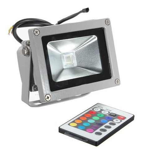 Reflector Rgb 20w C/control Remoto