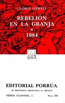 Comprar Rebelión En La Granja \u002F 1984, De George Orwell. Editorial Porrúa, Tapa Blanda En Español