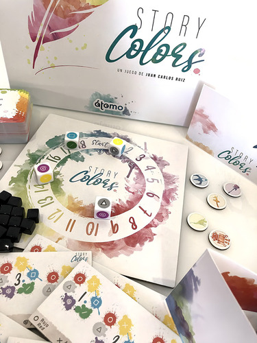 Story Colors Party Game Familiar Dados Para Crear Historias