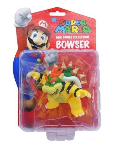 Figura Bowser De Super Mario - Figura Coleccion Importado