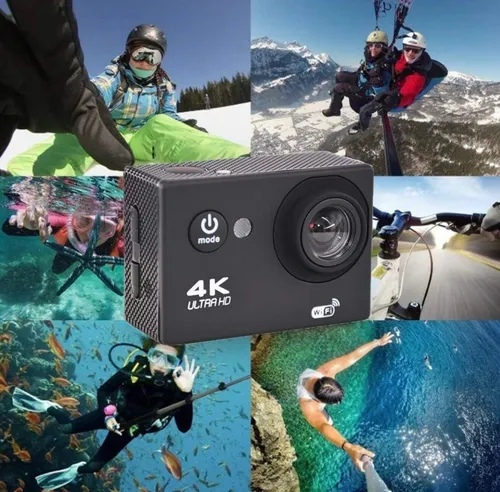 Videocamara Para Gopro Profesional Ultra Hd 4k Wifi Sport