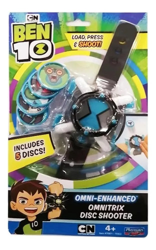 Reloj Omnitrix Ben 10 Omni-enhanced Disc Shooter Playmates