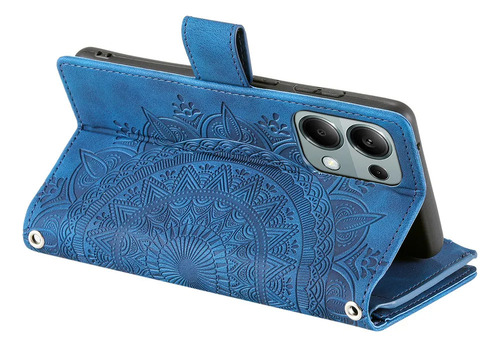 Funda De Piel Con Tapa Para Tarjetas Y Cartera .