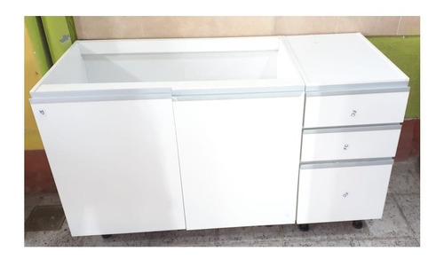 Imagen 2 de 8 de Bajo Mesada 1.40 M Dielfe Sist.modular +mesada Granito