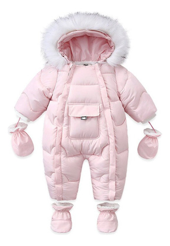 Mameluco Polar De Invierno, Ropa De Abrigo Para Niño, Mamelu