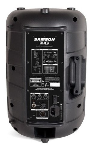 Imagen 2 de 2 de Bafle Samson Auro 210 Activo 10 200 Watts 2 Entradas