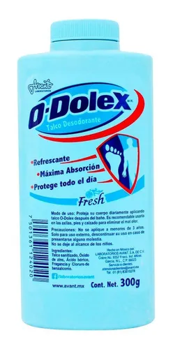 comprar Talco para Pies O Dolex Fresh Desodorante 300g