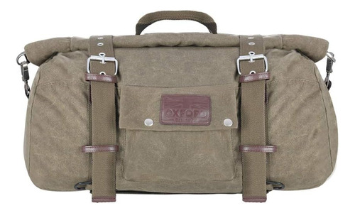 Oxford Heritage - Bolsa Enrollable Para Moto, 30 L, Color Ca