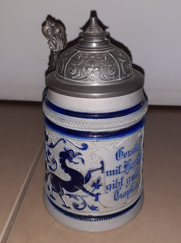 Chop Antiguo Alemán Grifo Griffin Tankard Escucho Oferta