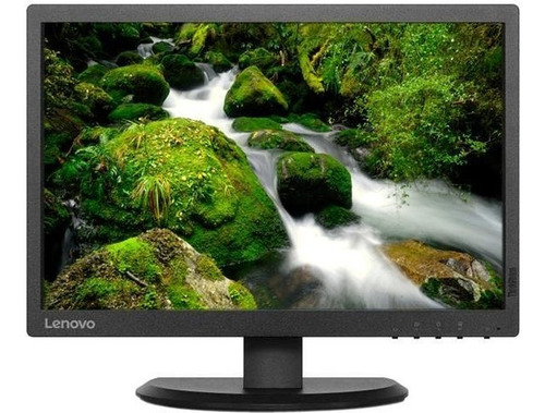 Monitor Lenovo Thinkvision E2054 Lcd 19.5   Negro, Grado  A  (Reacondicionado)