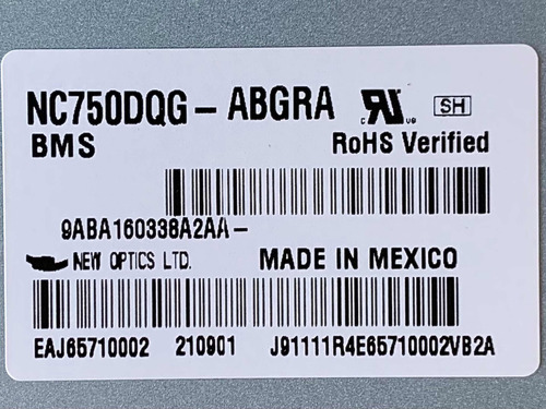 Tarjeta Madre Main Lg 75up7070pud Eax69532504 (1.0) (Usado)