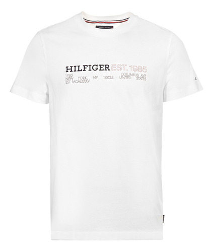 Camiseta Tommy Hilfiger Para Hombre Mw0mw34435