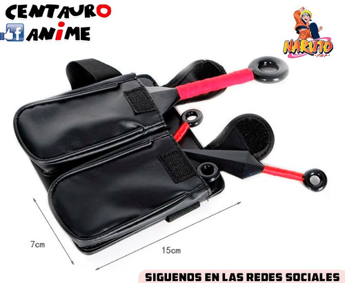 Imagen 4 de 6 de Naruto Set Kunai Bandana Kit Completo X10 Piezas