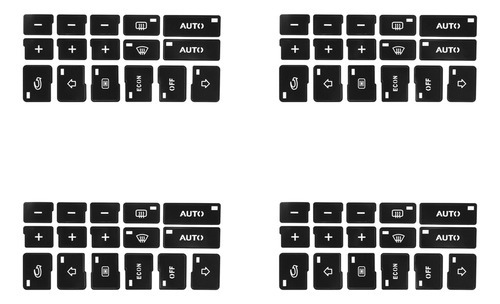 Reparación De 4 Botones De Control De Clima Ac Para A4, B6,
