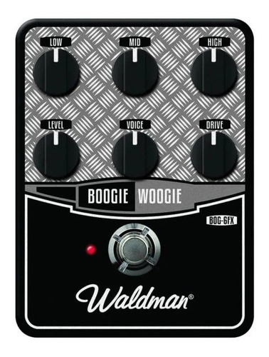 Pedal De Guitarra Waldman Distortion Boogie Woogie Bog-6fx 