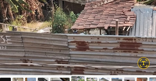 Uma Construção No Ponto De Laje. Alicerce Pra Dois Andares