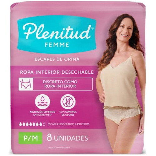 Pants Plenitud Femme P/m X 8 Unidades