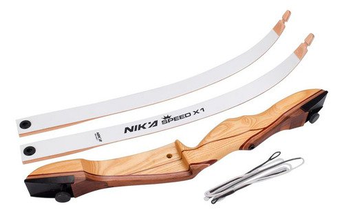 Arco Recurvo Destro 68 Pol. 28 Libras - Nika Archery